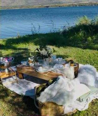 Luxury picnic setup